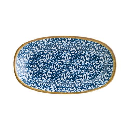 Bonna Porselen Lupin Gourmet Oval Kayık Tabak 24*14 cm