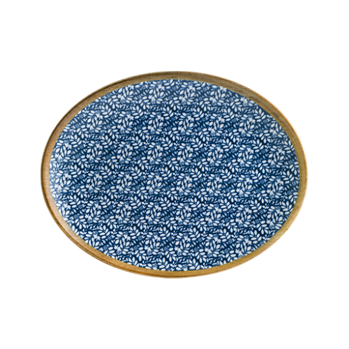 Bonna Porselen Lupin Moove Oval Tabak 36*28 cm