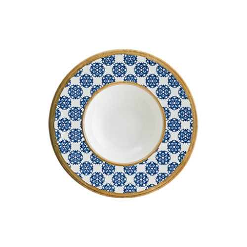 Bonna Porselen Lotus Banquet Çukur Tabak 28 cm 400 cc