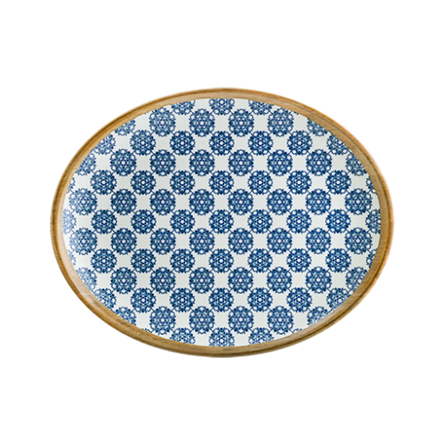 Bonna Porselen Lotus Moove Oval Tabak 25 cm