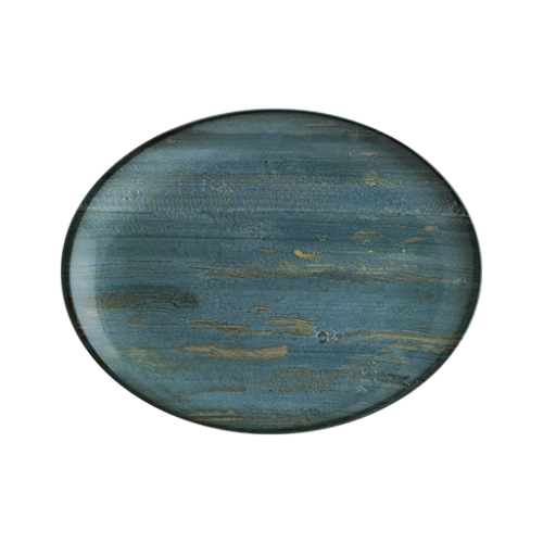 Bonna Porselen Madera Mint Moove Oval Tabak 31*24 cm