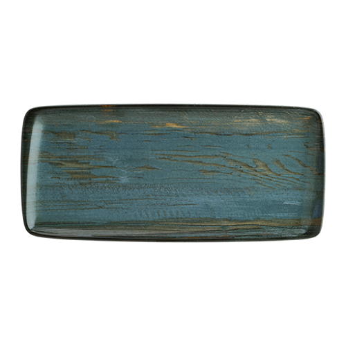 Bonna Porselen Madera Mint Moove Dikdörtgen Tabak 34*16 cm
