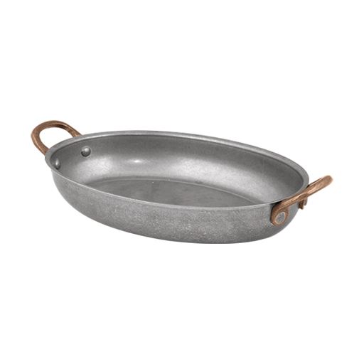 Antique Çift Kulplu Oval Sunum 20.75 x 15.75 cm