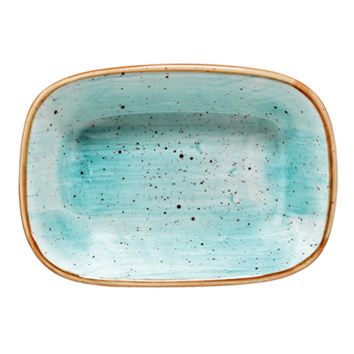 Bonna Porselen Aqua Gourmet Dikdörtgen Kayık 12*8.5 cm