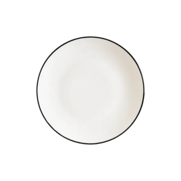 Linea Black Gourmet Düz Tabak 19 cm