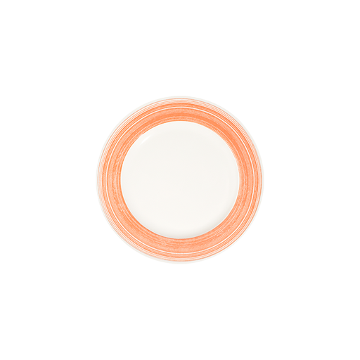 Fresh Orange Frame Düz Tabak 25 cm