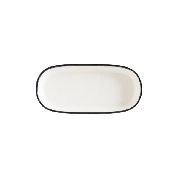 Linea Black Hygge 14cm Oval Servis