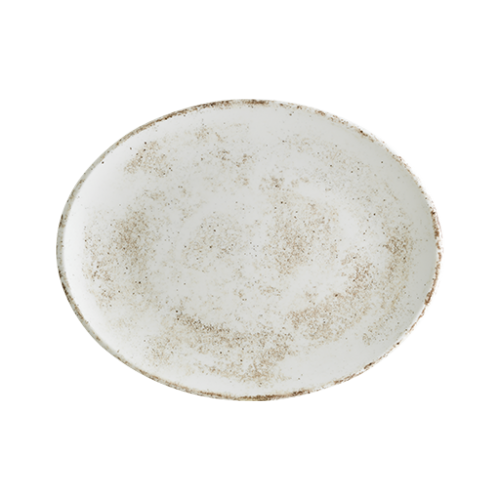 Bonna Porselen Nacrous Matt Moove Oval Tabak 31*24 cm