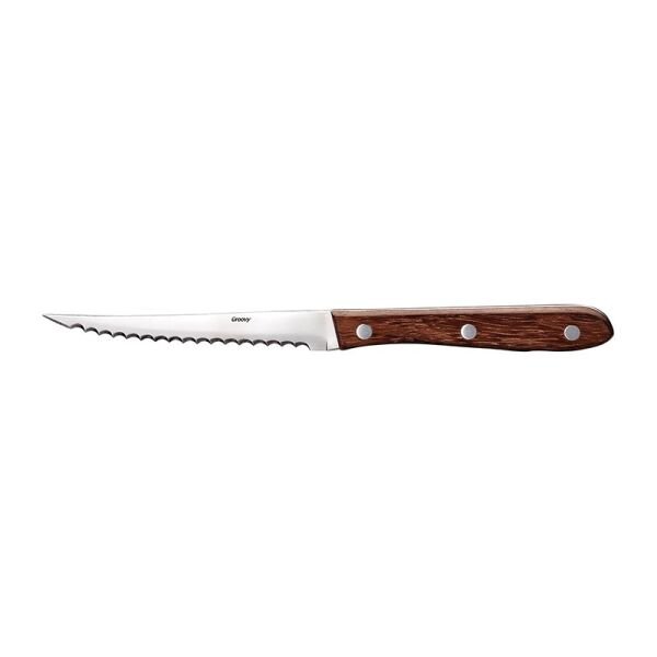 Biradlı Gül Saplı Steak Bıçak