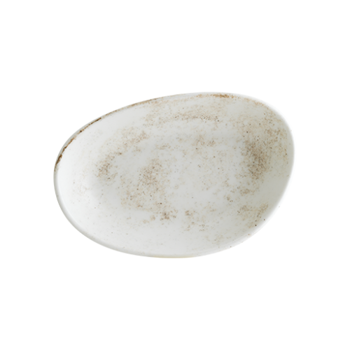 Bonna Porselen Nacrous Matt Vago Oval Kayık Tabak 15*8.5 cm