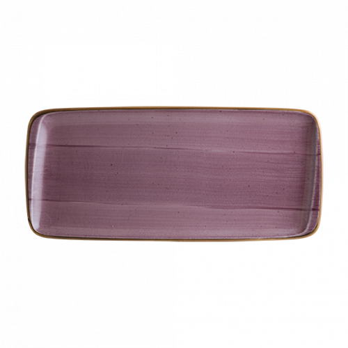 Bonna Porselen Aura Blackberry Moove Dikdörtgen Tabak 34*16 cm