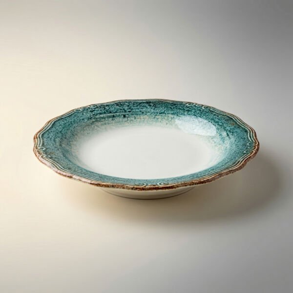 Qura Verde Çukur Tabak 17 cm