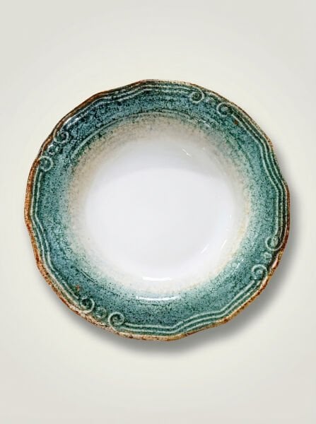 Qura Verde Çukur Tabak 17 cm