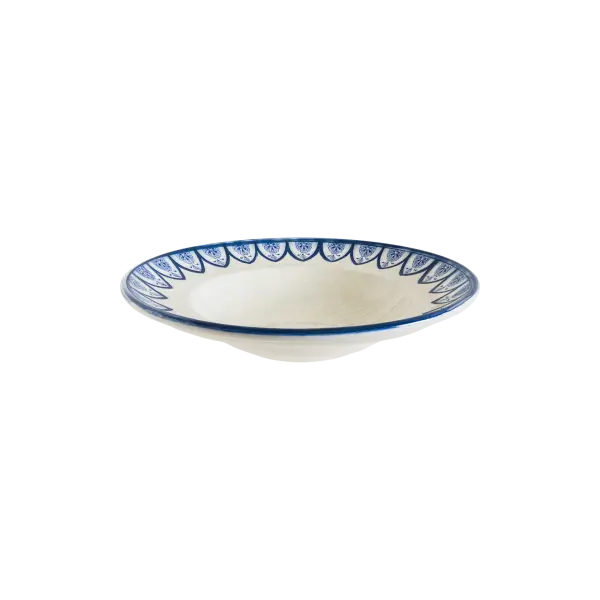 Esnaf Mid White Gourmet Çukur Tabak 27 cm 400 cc