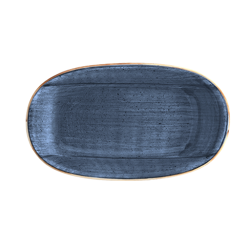Bonna Porselen Dusk Gourmet Oval Kayık Tabak 15*8.5 cm