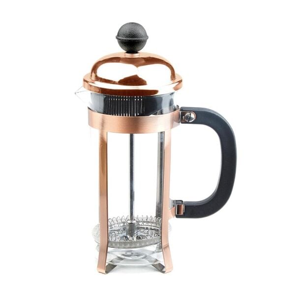 Biradlı French Press, 350 cc, Bakır