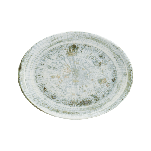 Bonna Porselen Odette Olive Moove Oval Tabak 25 cm