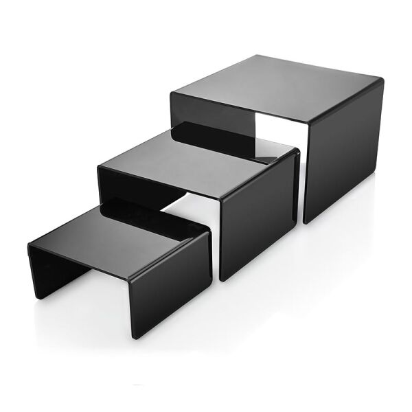 Biradlı Teşhir Standı, Pleksi, 25x25x15 cm