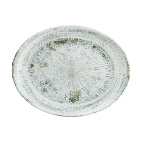 Bonna Porselen Odette Olive Moove Oval Tabak 31*24 cm
