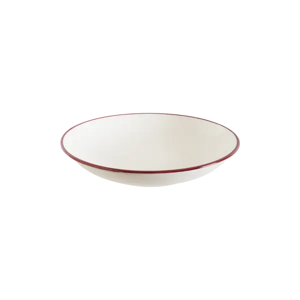 Linea Burgundy Gourmet Çukur Tabak 15 cm 330 cc