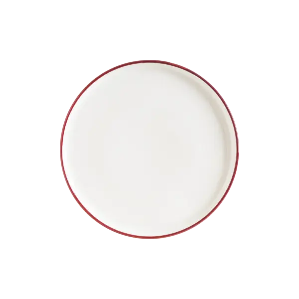 Linea Burgundy Hygge 25cm Düz Tabak