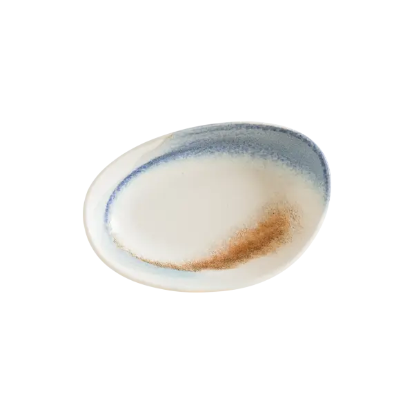 Kymen 3 Vago Oval Kayık Tabak 12*8 cm