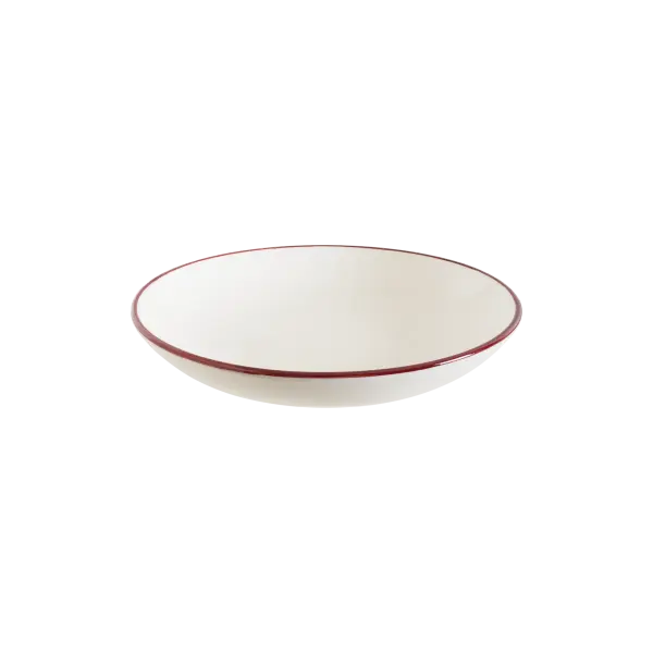 Linea Burgundy Bloom Çukur Tabak 23 cm 1000 cc