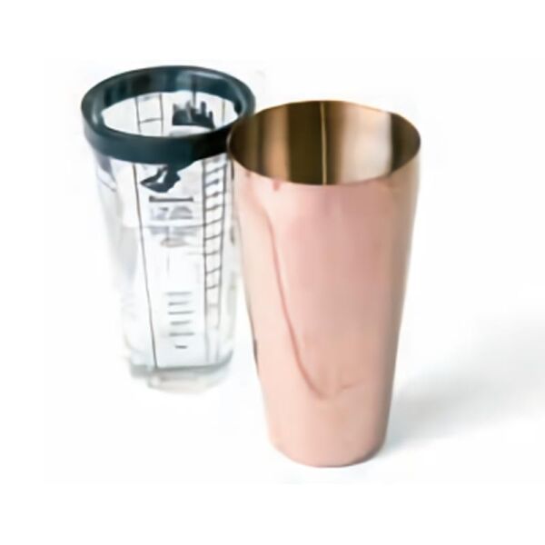 Biradlı Boston Shaker, 700 ml, Bakır