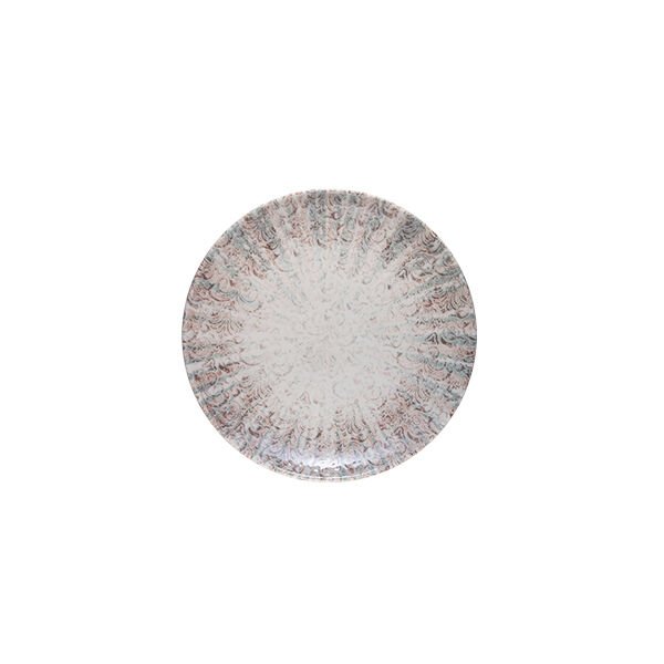 Damask Lona Düz Tabak 17 cm *12