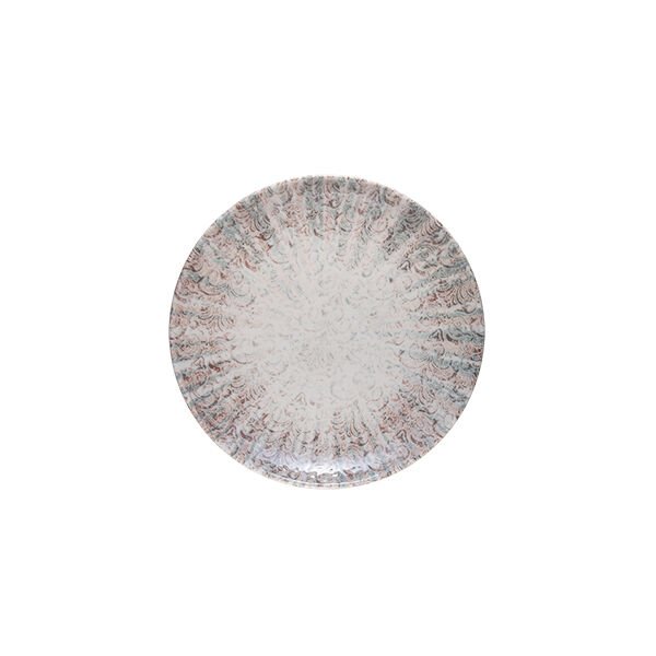 Damask Lona Düz Tabak 19 cm *12