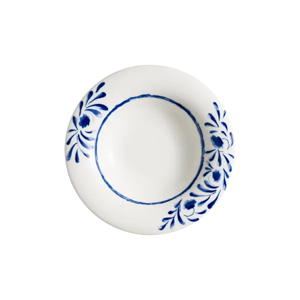 Lavis Blue Albus Çukur Tabak 23 cm 330 cc