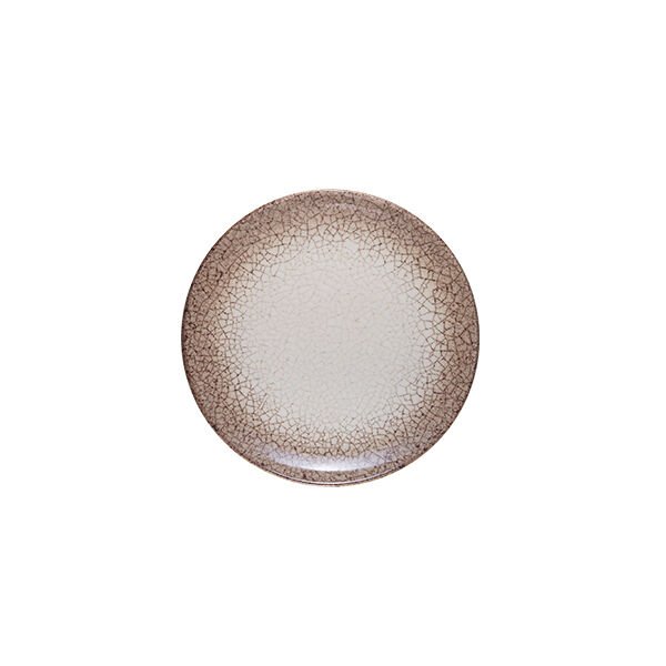 Deserto Lona Düz Tabak 17 cm *12