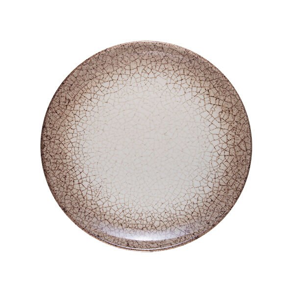 Deserto Lona Düz Tabak 27 cm *12