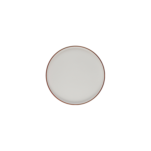 ID Fine Modest Brown Stolt Düz Tabak 21 cm