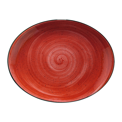 Bonna Porselen Passion Moove Oval Tabak 36*28 cm