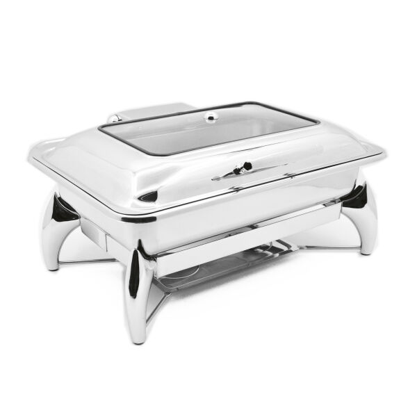 Biradli Grovy Ekonomik Dikdörtgen Chafing Dish GN 1/1