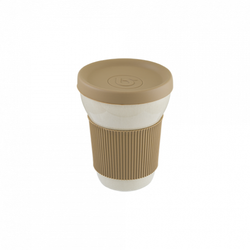 Bonna Porselen Silikon Kapak ve Tutacaklı Sand Softline 350cc MUG