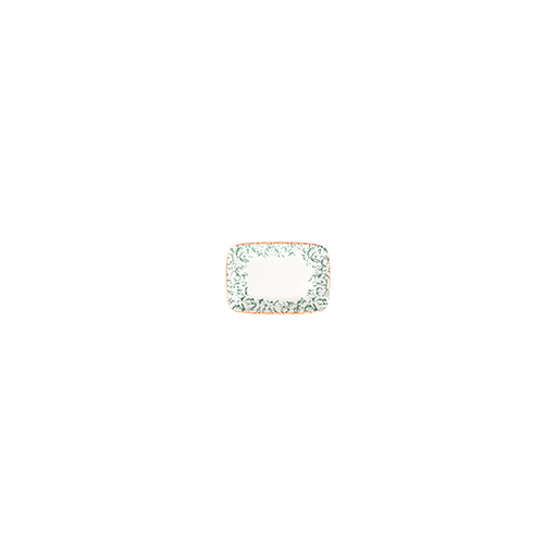 Venecia Green W Quadro Dikdörtgen Kayık 11 cm (10 * 7)