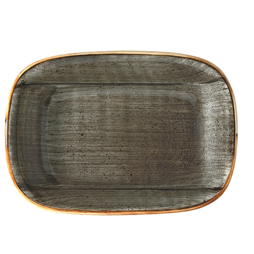 Bonna Porselen Space Gourmet Dikdörtgen Kayık 17*11.5 cm