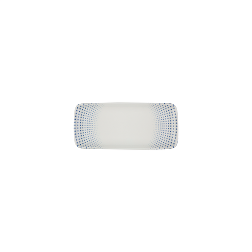 ID Fine Harmony Blue Quadro Dikdörtgen Tabak 22 cm (22 * 10)