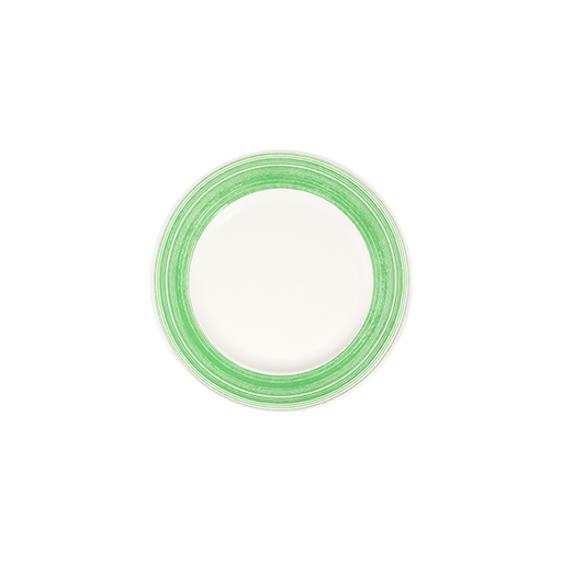 ID Fine Fresh Green Frame Düz Tabak 25 cm