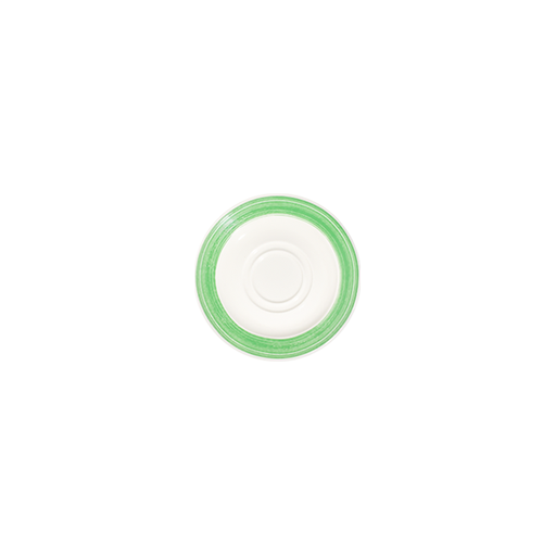 ID Fine Fresh Green Frame Fincan Tabağı 16 cm