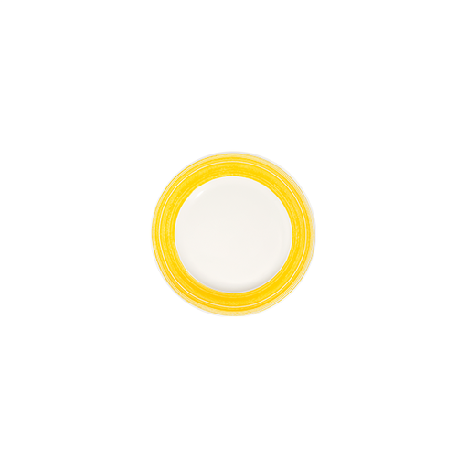 ID Fine Fresh Yellow Frame Düz Tabak 19 cm