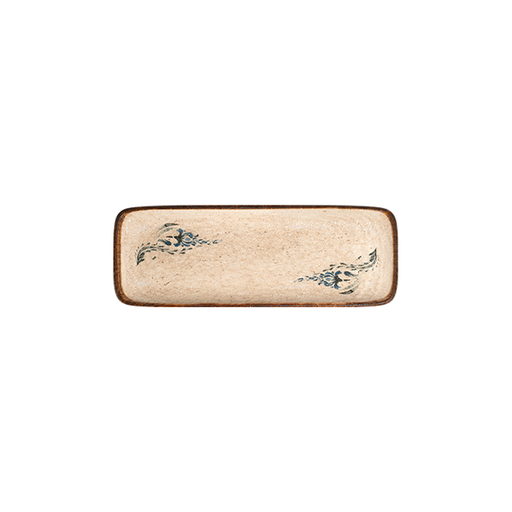 Voyage Navy Quadro Dikdörtgen Tabak 30 cm (30 * 11)