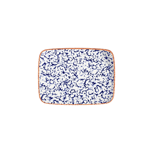 ID Fine Venecia Navy Quadro Dikdörtgen Tabak 31 cm (27 * 20)