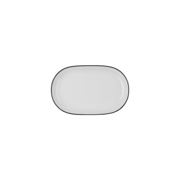 Modest Black Magnus Oval Kayık 18 cm *12