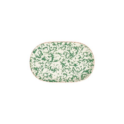 ID Fine Venecia Green Magnus Oval Kayık 28 cm