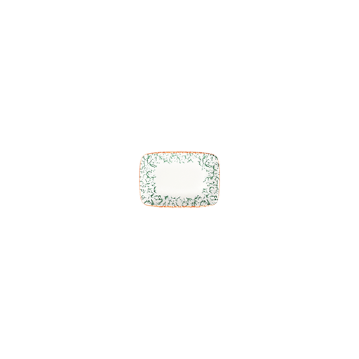 ID Fine Venecia Green W Quadro Dikdörtgen Kayık 13 cm (12 * 8)