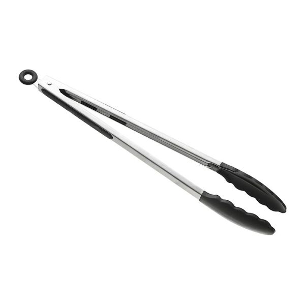 Biradlı Servis Maşası, Silikon Uçlu, 33 cm