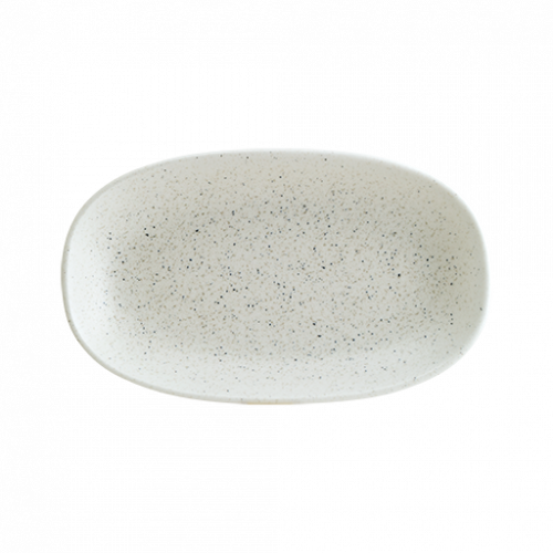 Bonna Porselen Luca kum rengi Gourmet Oval Kayık Tabak 34*19 cm